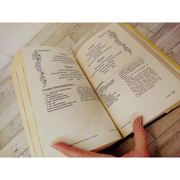 Farm Journal's Meal and Menu Planner Cookbook - Vtg 1980 Hardcover Elise Manning - Picture 5 of 12